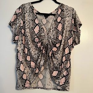 Rue21 Snakeprint Top